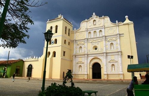 La ciudad colonial de Comayagua.