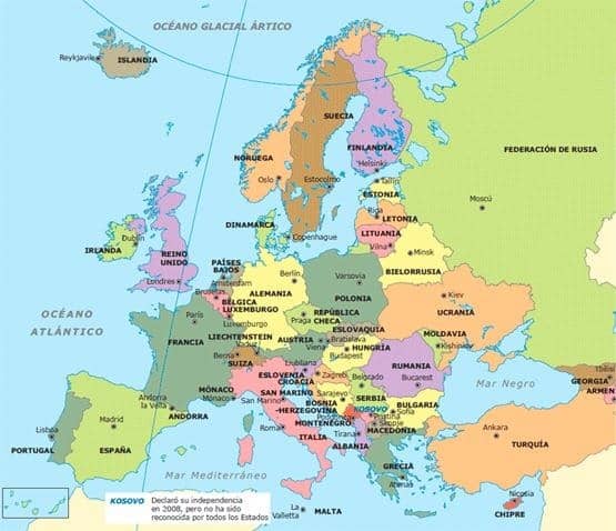 paises-de-europa