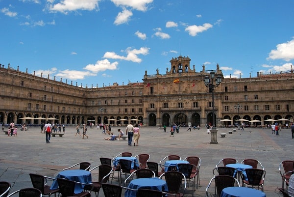 La Plaza Mayor de Salamanca, uno de los principales atractivos de la ciudad.